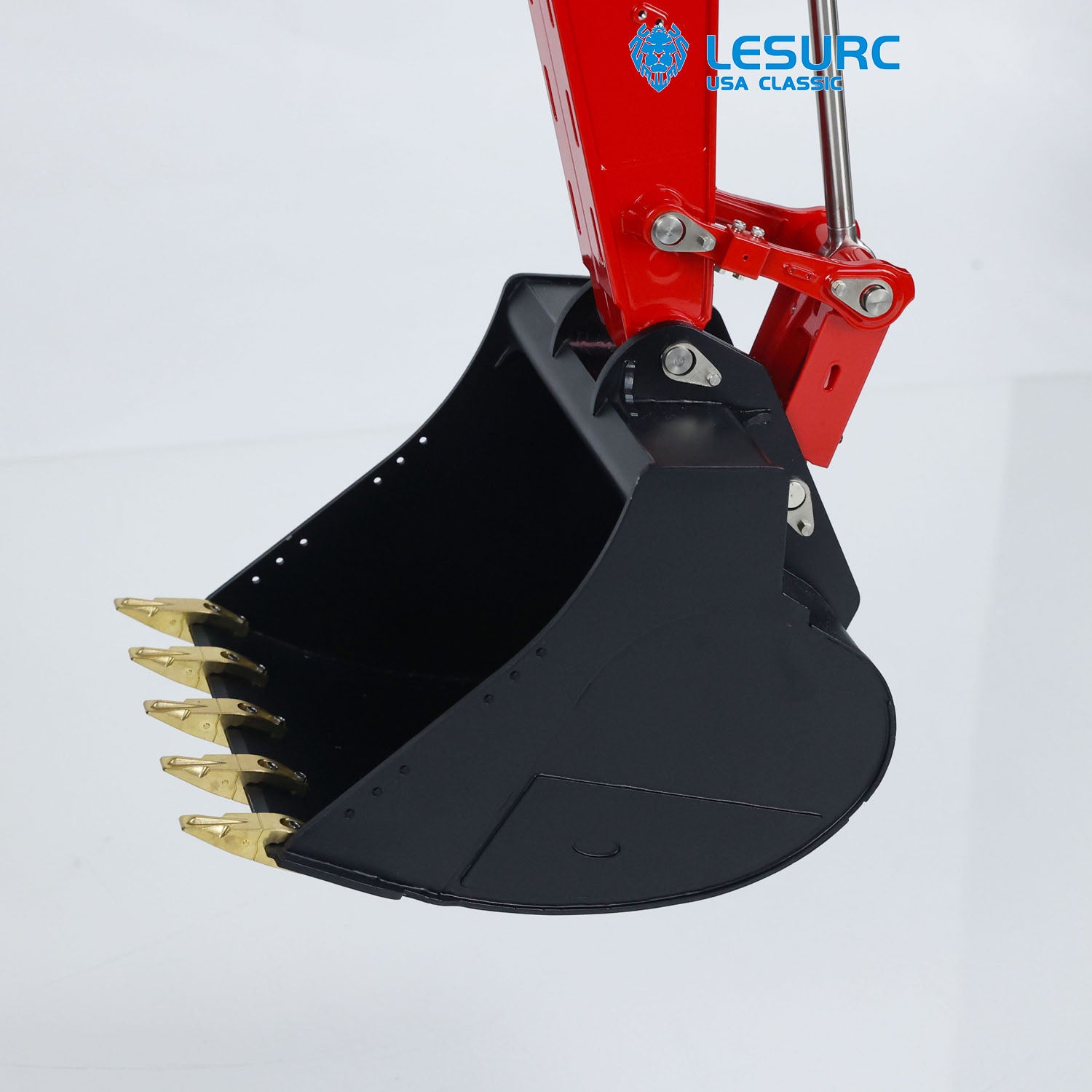 LESU AOUE LR945 Metal 1/14 RC Hydraulic Excavator 3 Arms Digger for Construction Vehicle Enthusiast