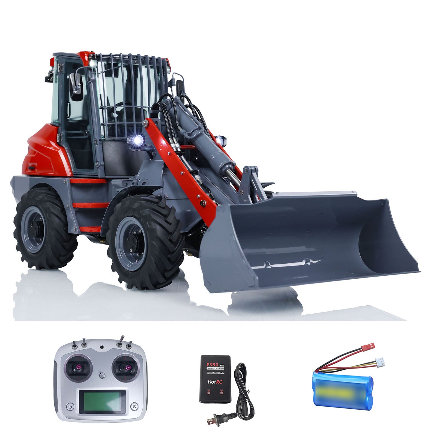 LESU AOUE MCL8 1/14 RC Hydraulic Loader with 4CH Valves