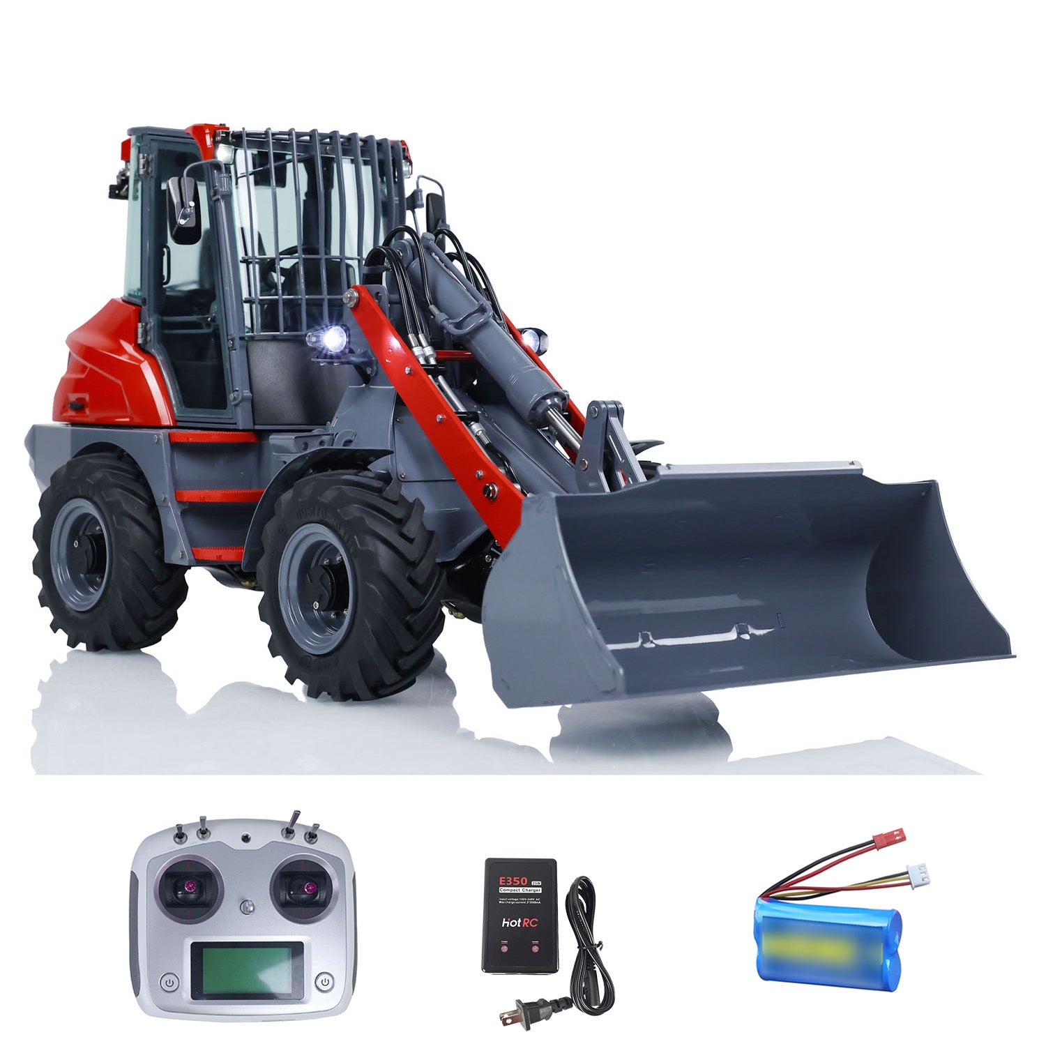 LESU AOUE MCL8 1/14 RC Hydraulic Loader with 4CH Valves