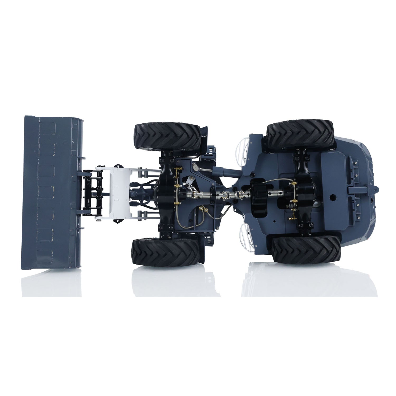 LESU AOUE MCL8 1/14 RC Hydraulic Loader with 4CH Valves I6S Radio Controller