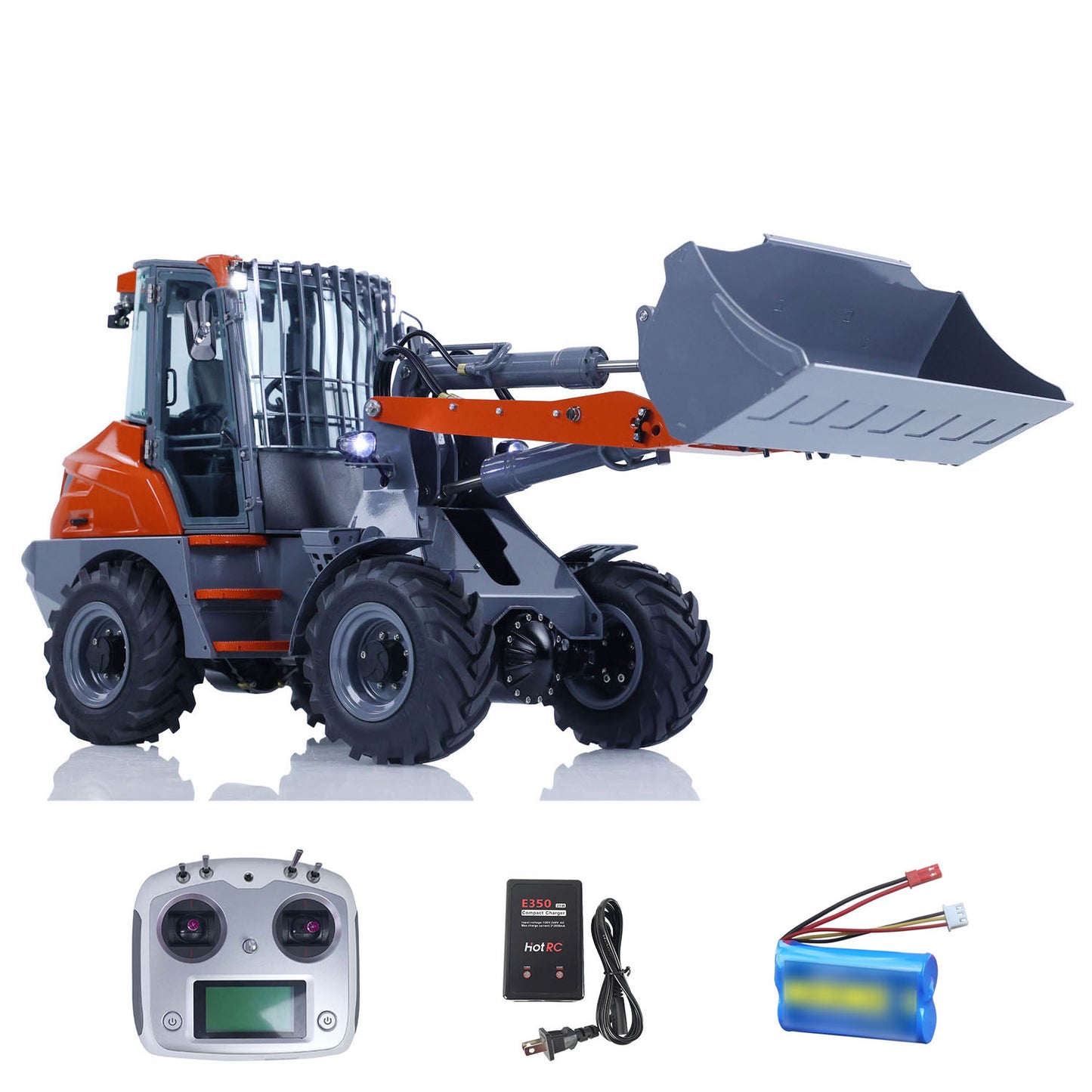 LESU AOUE MCL8 1/14 RC Hydraulic Loader for Construction Vehicle Enthusiast