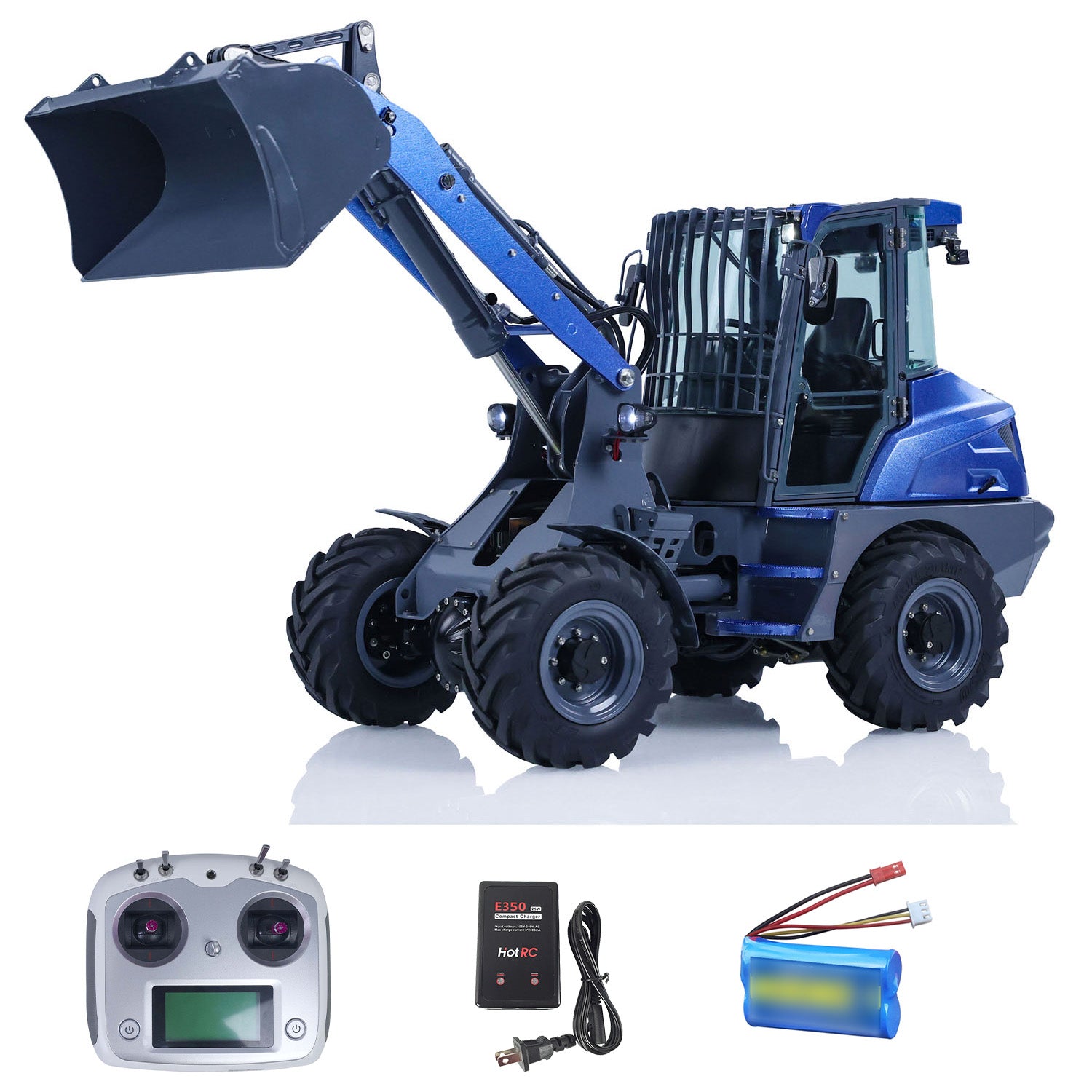 LESU AOUE MCL8 1/14 RC Hydraulic Loader with Sound Light System
