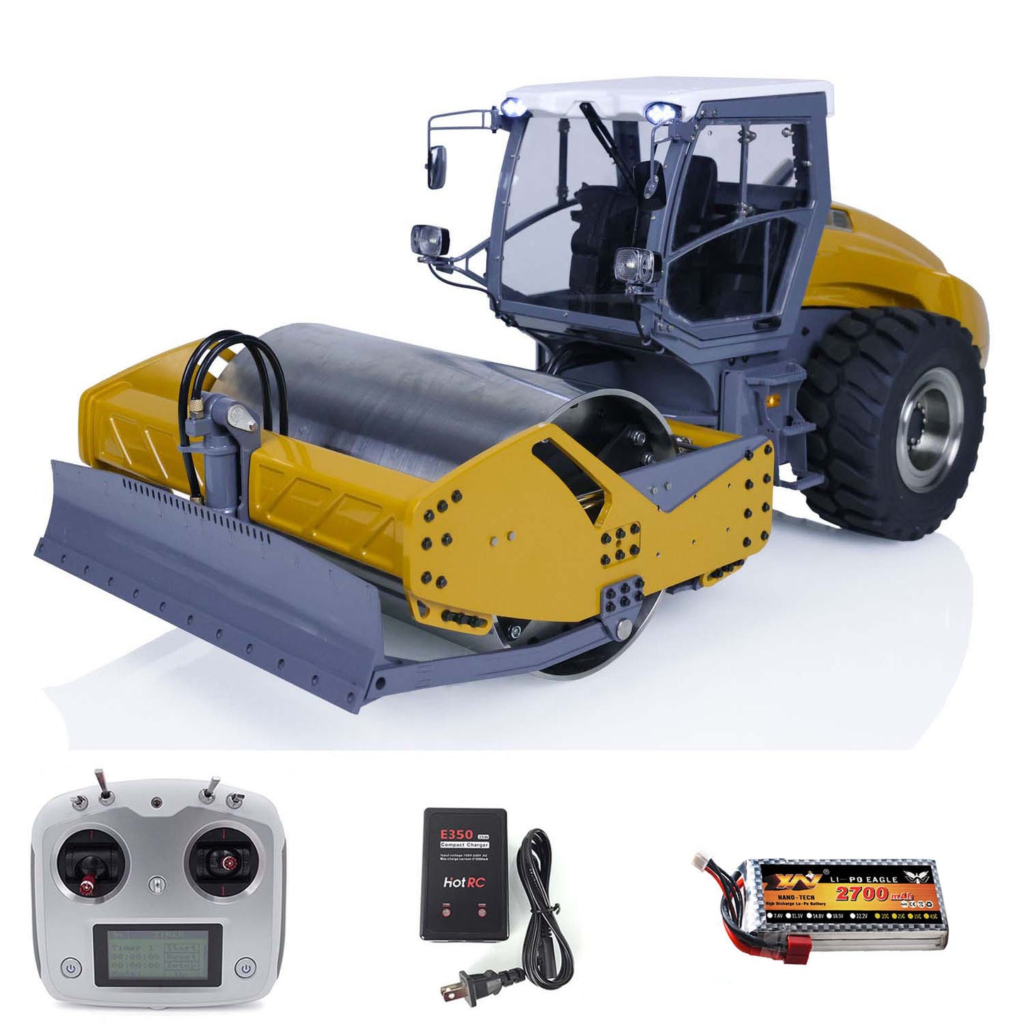 LESU Aoue-H13i 1/14 Hydraulic RC Road Roller A0009