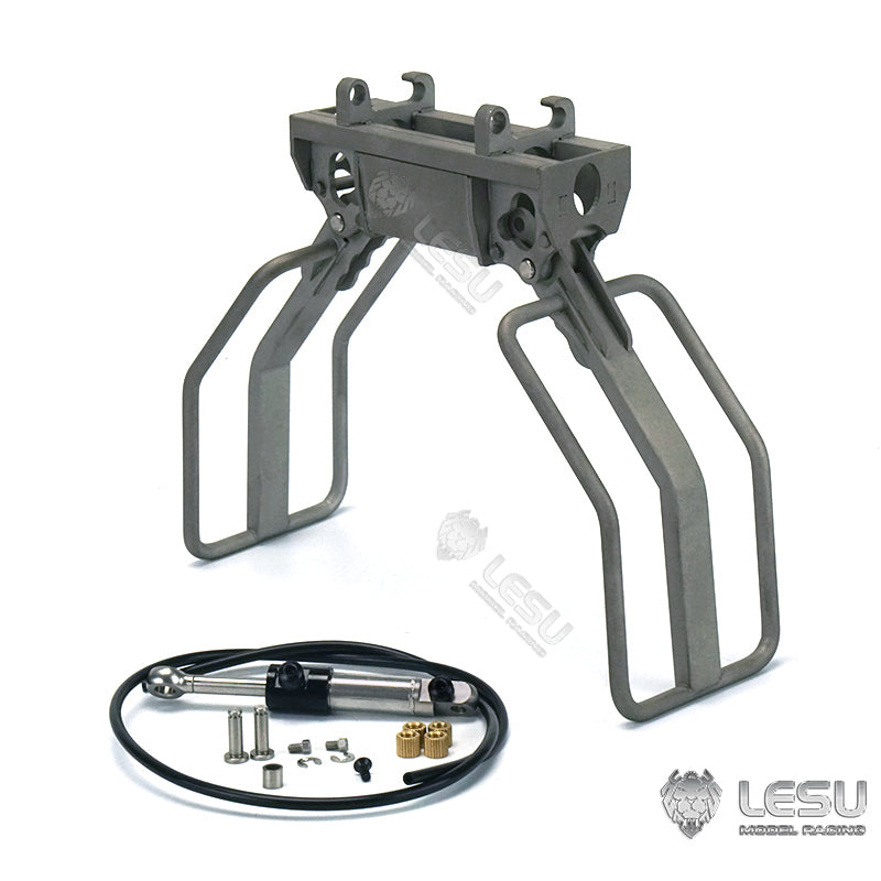 LESU Aoue-LT5 Metal 1/14 Hydraulic RC Tracked Skid Steer Loader Model with Flysky FS-i6S Transmitter FS-iA10B Receiver