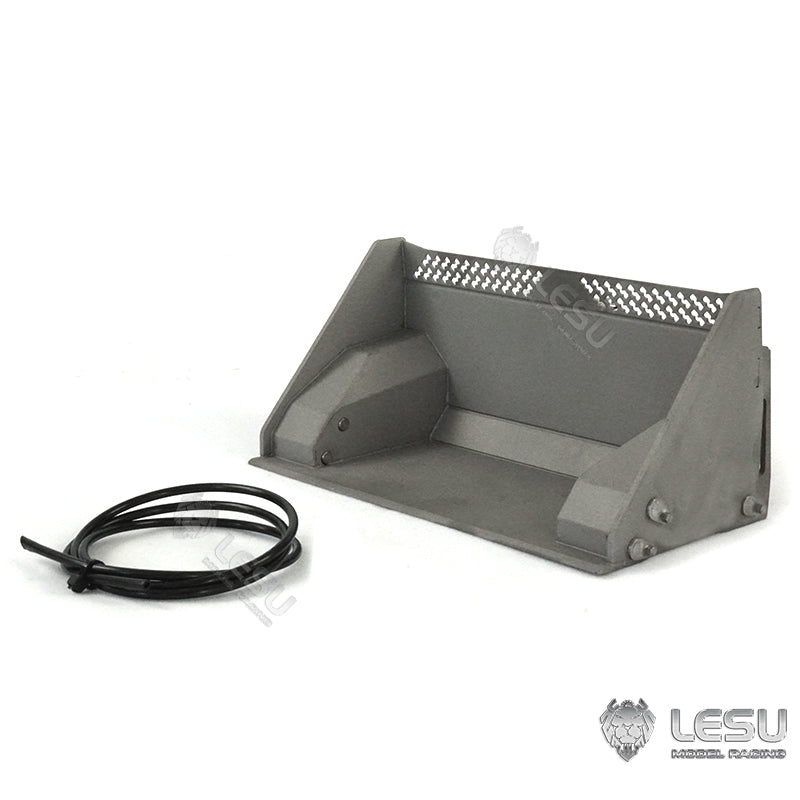 Metal Sieve Bucket for LESU Aoue-LT5 1/14 Hydraulic RC Tracked Skid Steer Loader Model