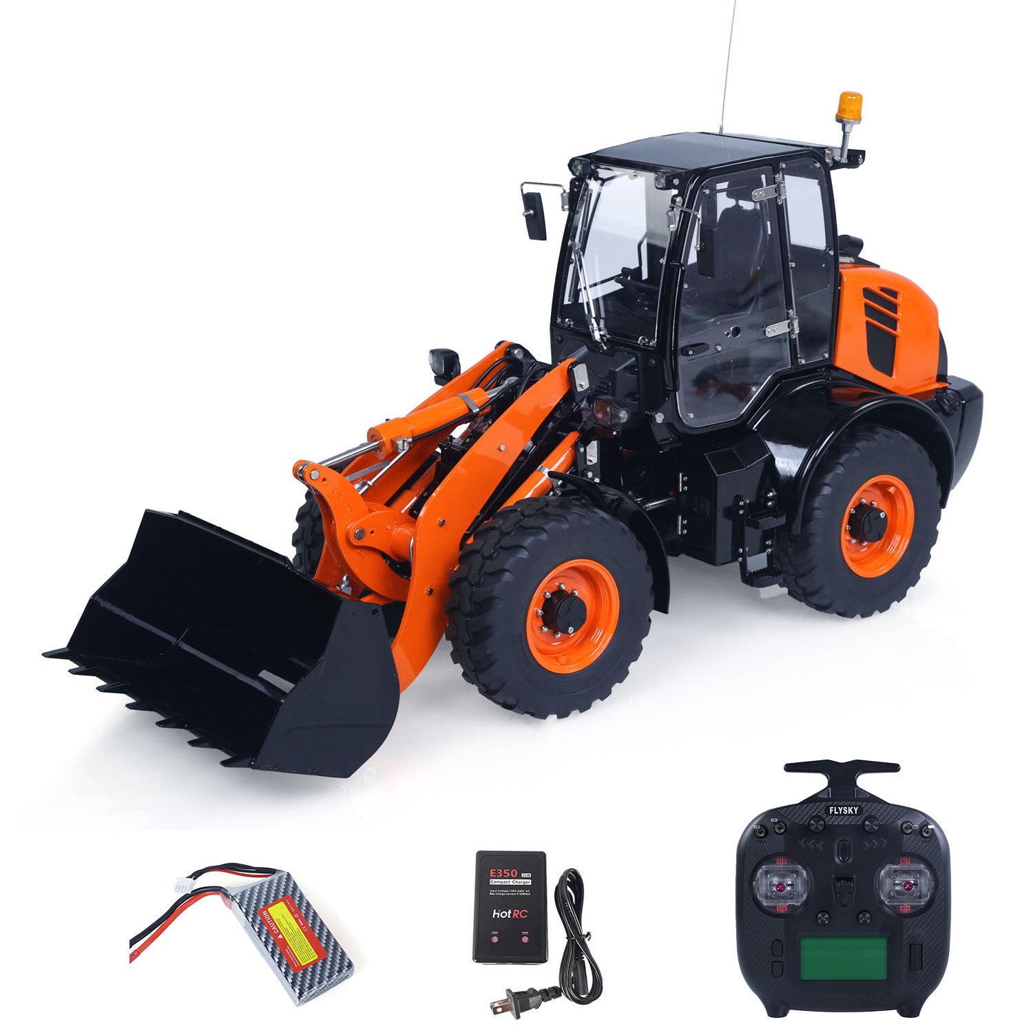LESU Aoue WA100M-8 1/14 4X4 RC Metal Hydraulic Loader
