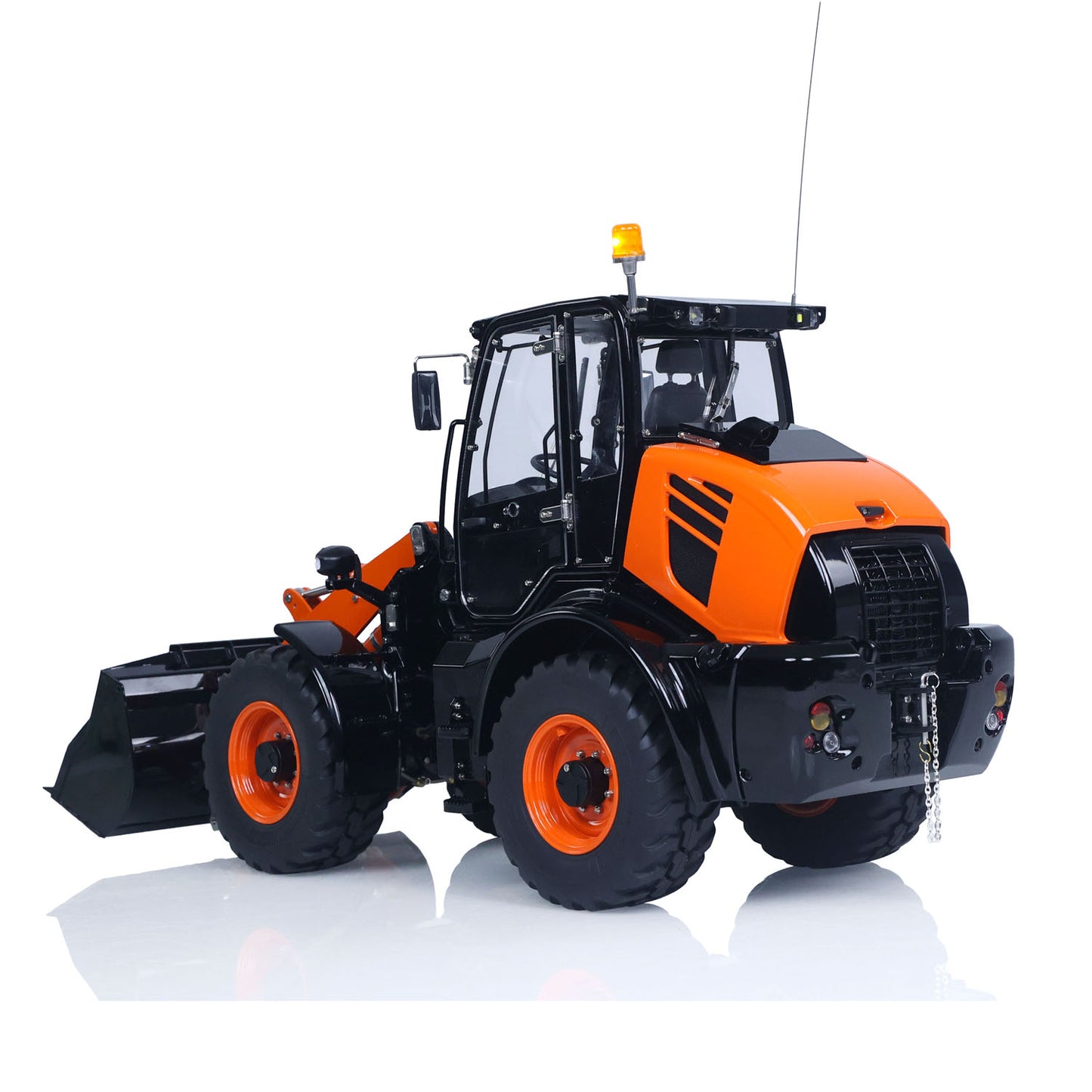 LESU Aoue WA100M-8 1/14 4X4 RC Metal Hydraulic Loader for Engineering Vehicle Enthusiast