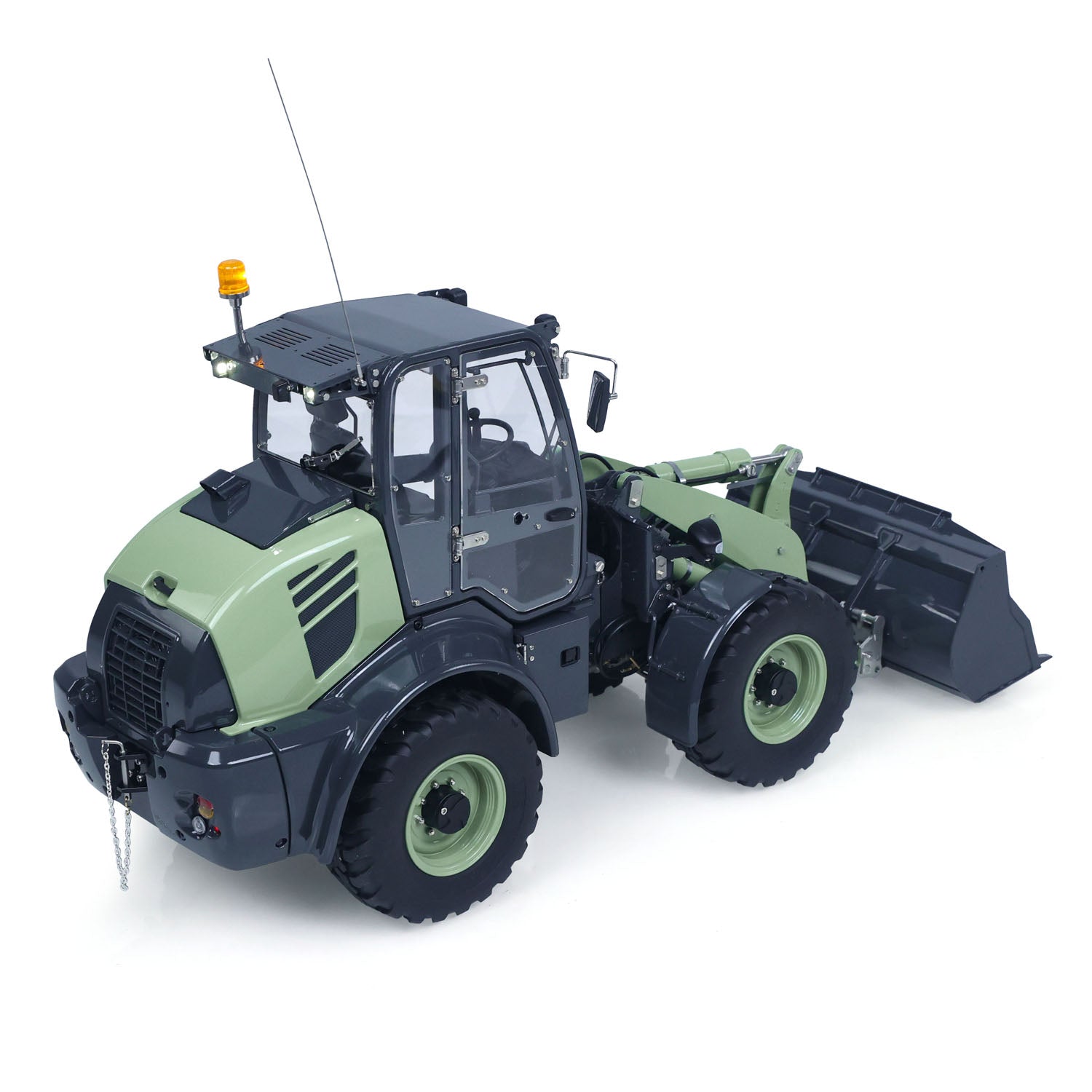 LESU Aoue WA100M-8 1/14 4X4 RC Metal Hydraulic Loader for Outdoor