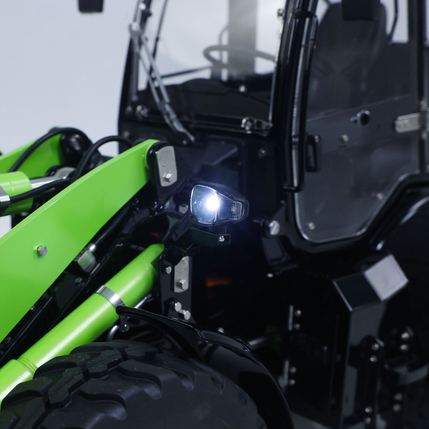 LESU Aoue WA100M-8 1/14 4X4 RC Metal Hydraulic Loader with ST8 Radio Controller Brushless Motor Sound Light System