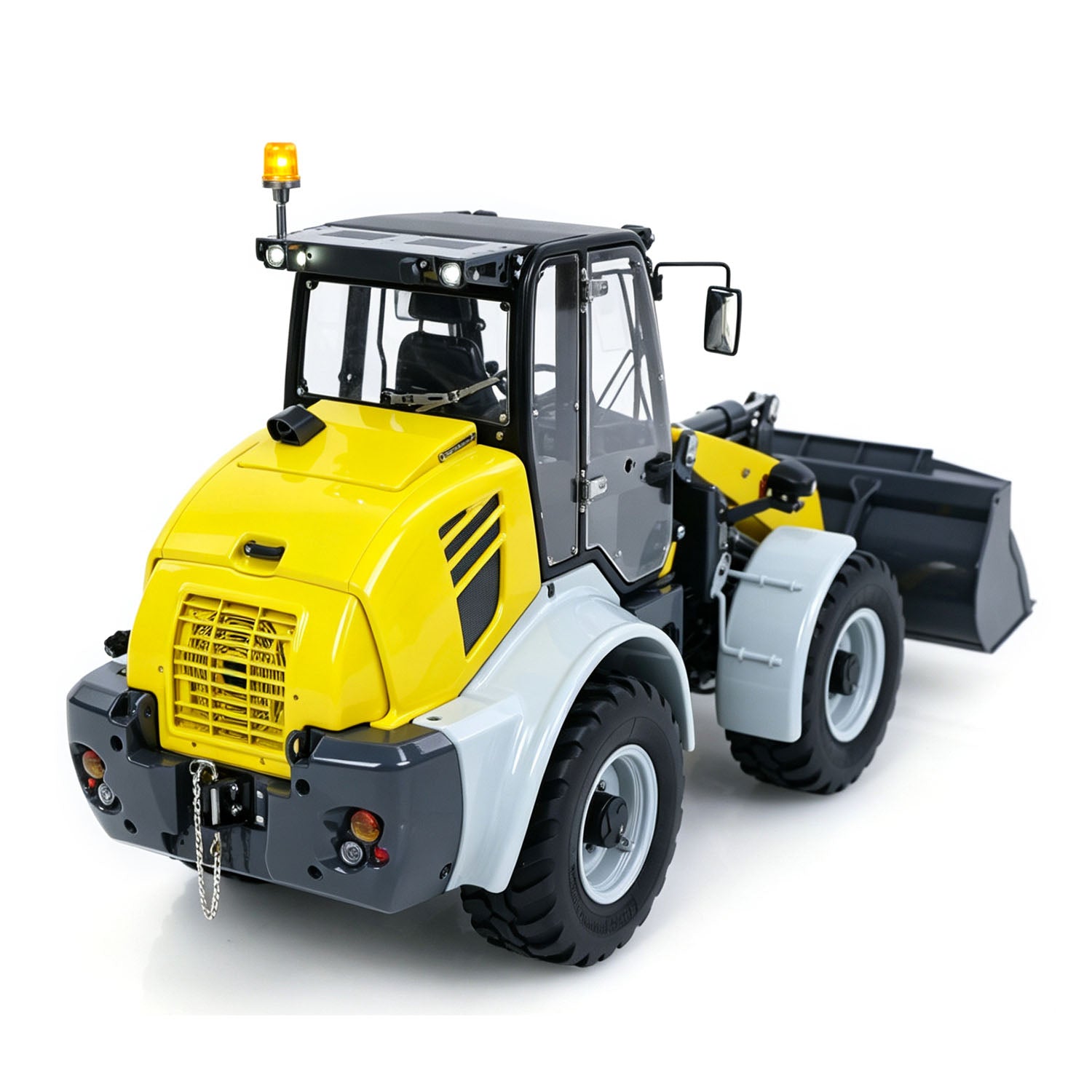 LESU Aoue WA100M-8 1/14 4X4 RC Metal Hydraulic Loader with Sound Light System Brushless Motor for Outdoor