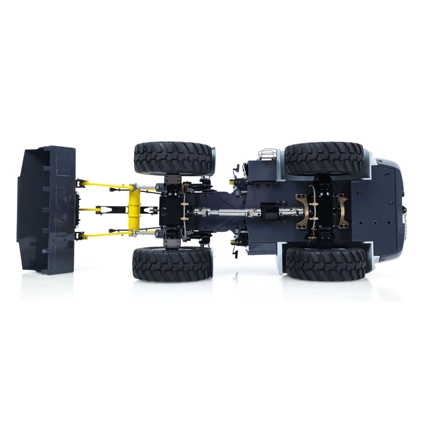 LESU Aoue WA100M-8 1/14 4X4 RC Metal Hydraulic Loader for Outdoor