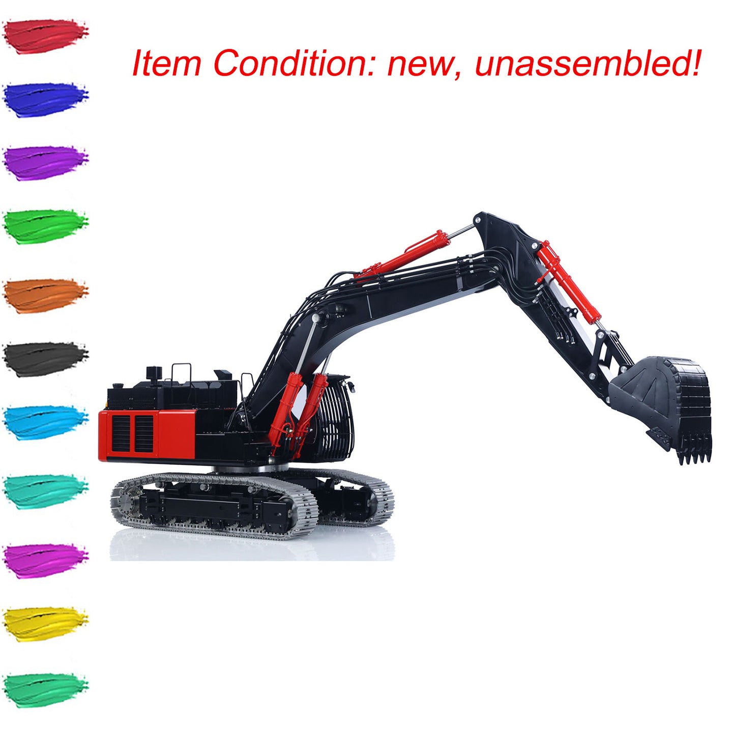 LESU Aoue ZX490 1/14 Metal RC Hydraulic Excavator B0026 Remote Control Digger