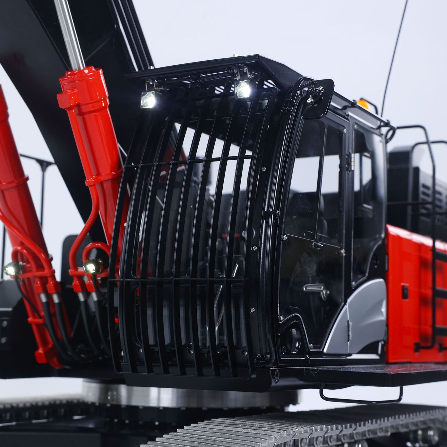 LESU Aoue ZX490 1/14 Metal RC Hydraulic Excavator for Construction Vehicle Enthusiast