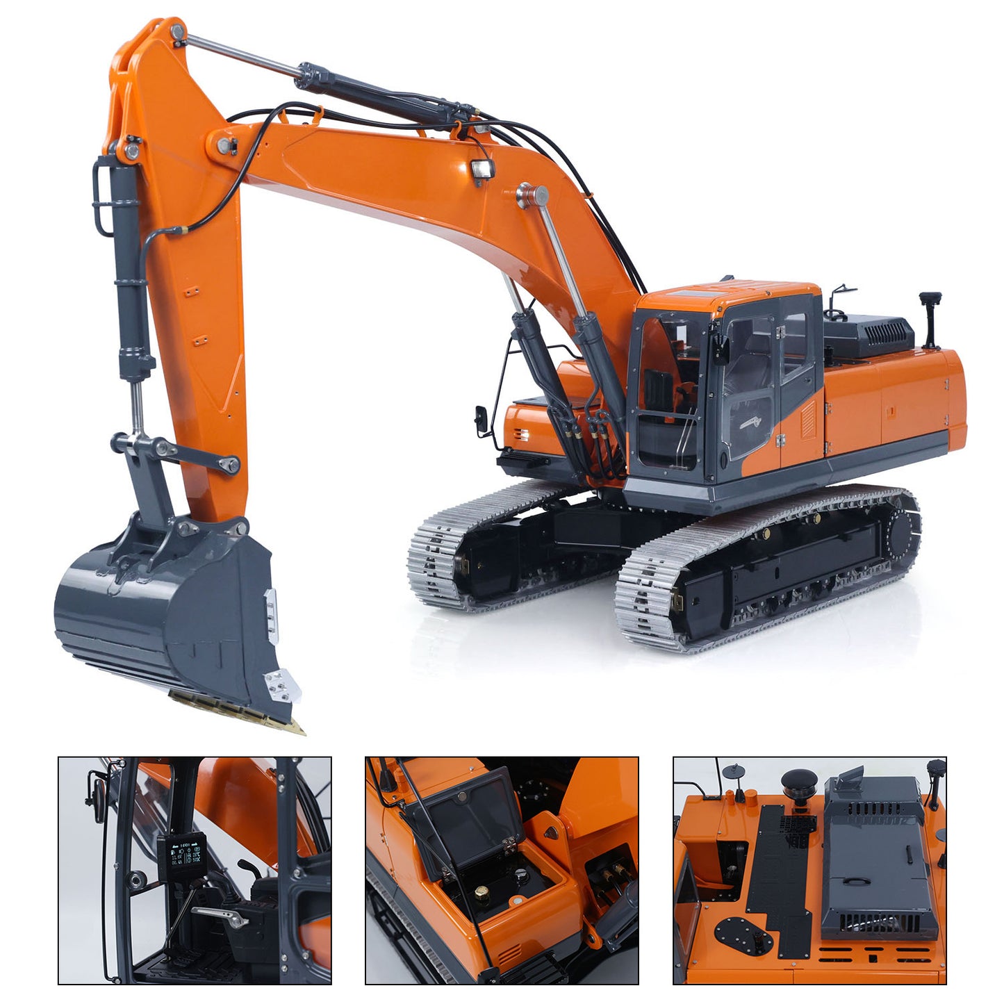LESU DX350LC 1/14 Metal RC Hydraulic Excavator Model for Remote Control Construction Vehicle Enthusiasts