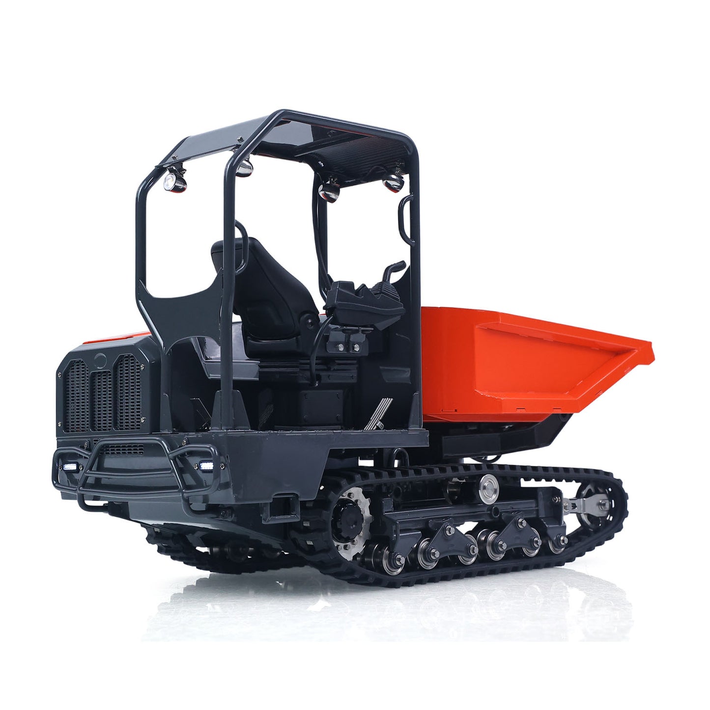 LESU KC300HR-5 1/14 Metal Hydraulic RC Dumper Model 180 Degree Rotation Brushless Motor Light System for Construction Vehicle Enthusiasts