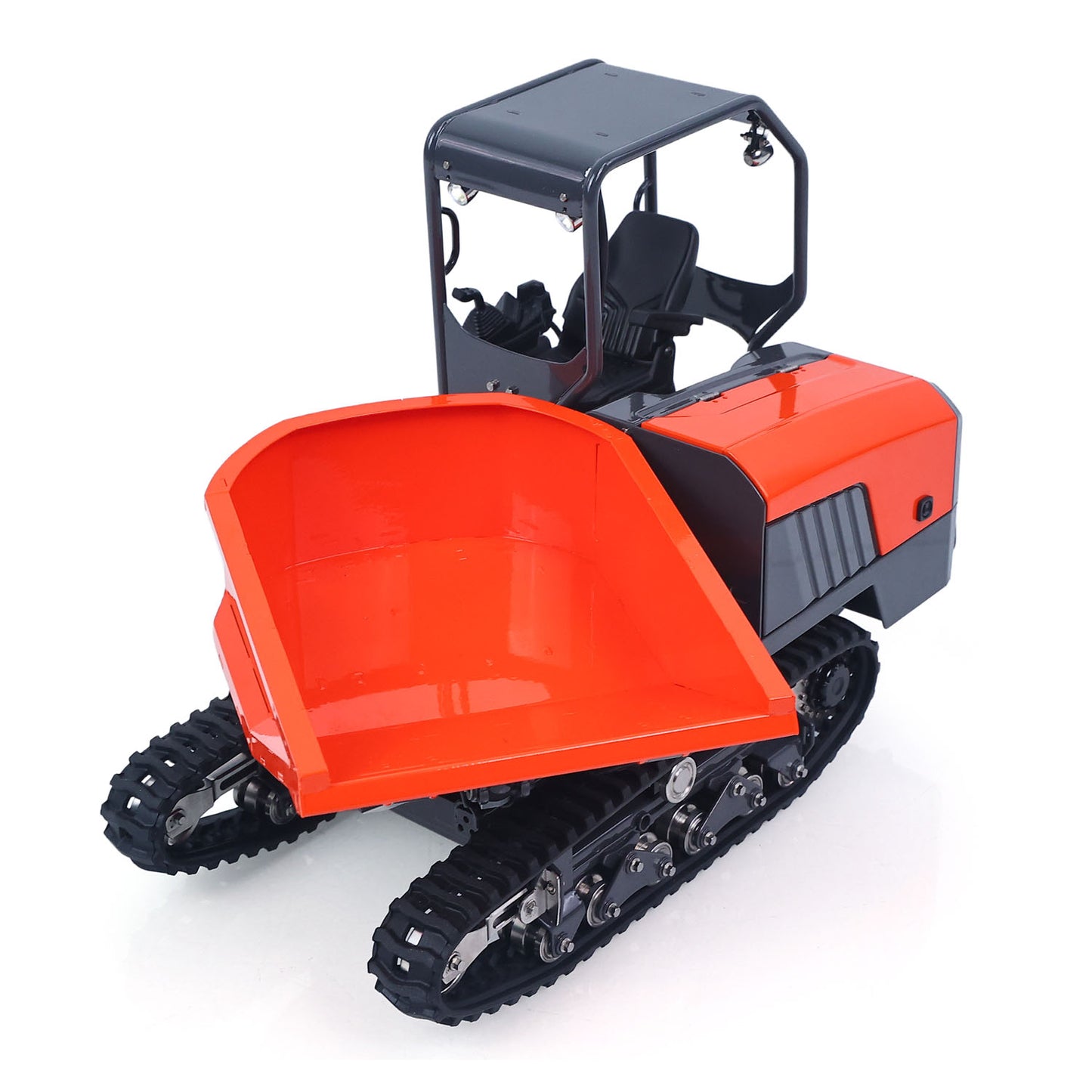 LESU KC300HR-5 1/14 Metal Hydraulic RC Dumper Model 180 Degree Rotation Brushless Motor Light System for Construction Vehicle Enthusiasts