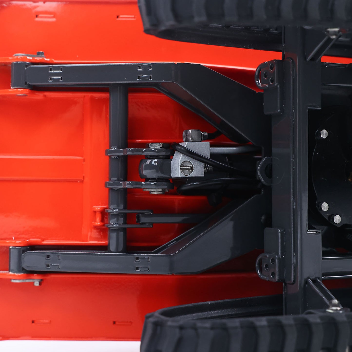 LESU KC300HR-5 1/14 Metal Hydraulic RC Dumper Model 180 Degree Rotation Brushless Motor Light System for Construction Vehicle Enthusiasts