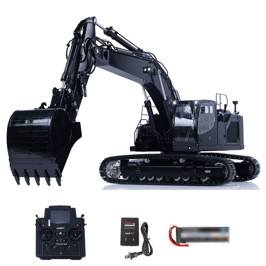 LESU LR945 Metal 1/14 Hydraulic RC Excavator Model With FlySky PL18EV Lite Radio System