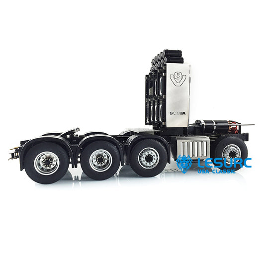 1/14 LESU 8*8 Metal Chassis RC Truck DIY Mercedes 3363 1851 Tractor Model