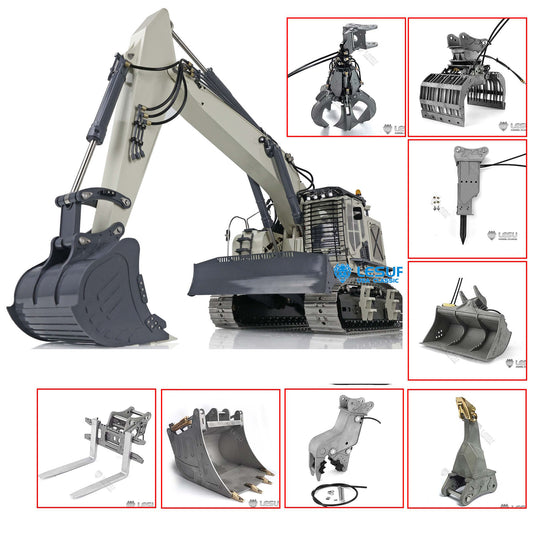 LESU Aoue ET35 Metal 1/14 Hydraulic Tracked RC Excavator Digger B0006 Assembled Cars W/ Light Motor ESC Pump Upgrade Accessories