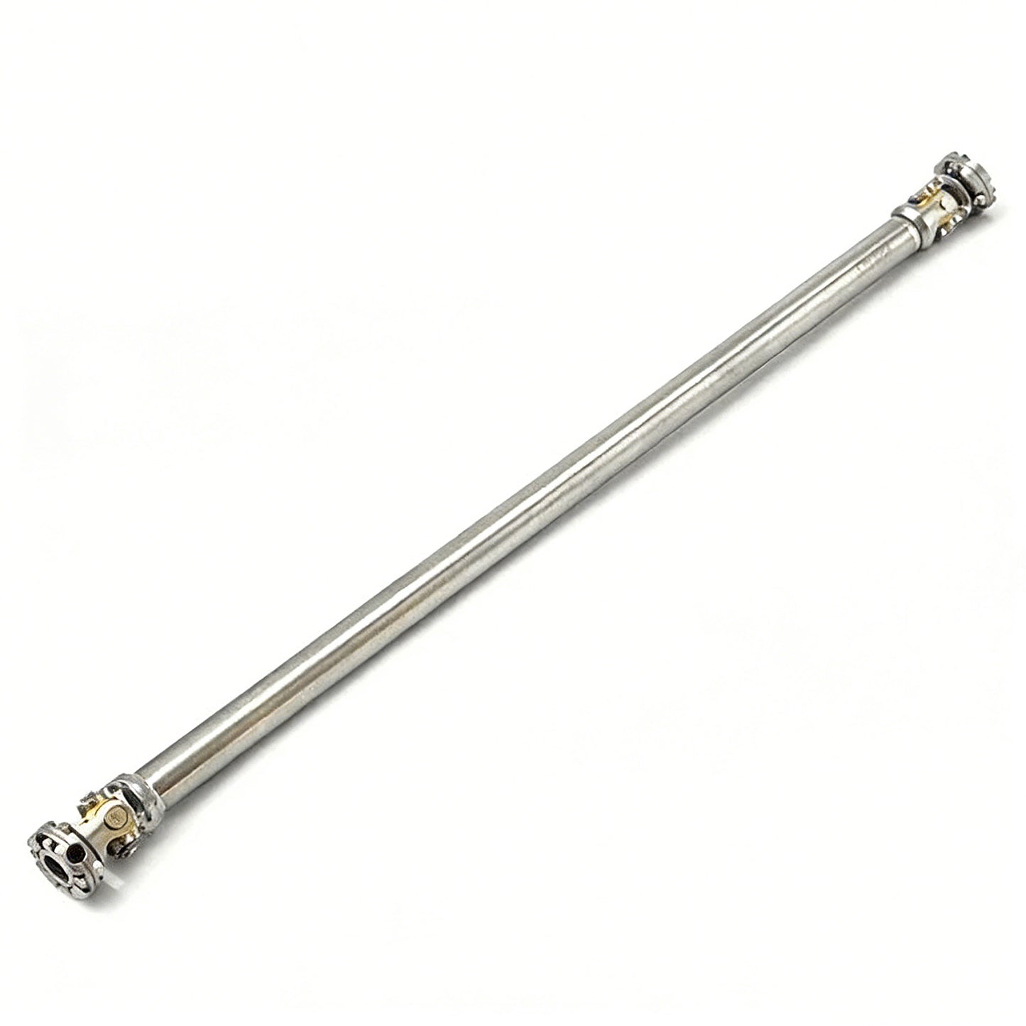 LESU 1/14 Scale Stainless Steels Flange CVD Drive Shaft for Remote Controlled Construction Tractor Truck Dumper DIY Parts