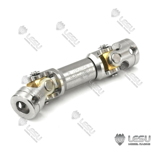 US STOCK LESU Metal CVD Drive Shaft 40-43MM Accessory Suitable for TAMIYA 1/14 Tractor Truck Radio Controlled Dumper DIY Cars Model Parts