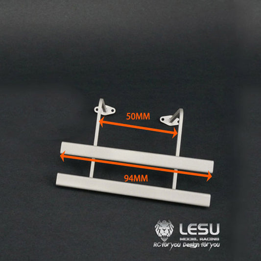 LESU Metal Left Right Side Bumper Suitable for 1/14 Scale RC Remote Cotrol Tractor Truck Dumper Cars Model DIY Upgraded Parts