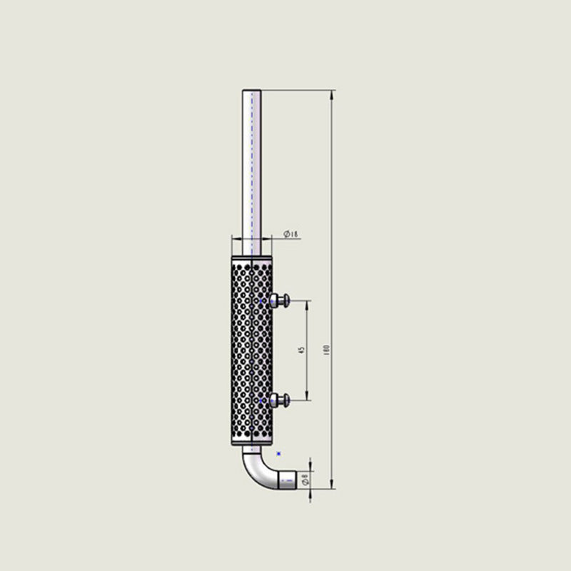 LESU 1/14 Scale 1pair Metal Chimney Spare Part Suitable for TAMITA DIY American Car Radio Control Truck RC Vehicle Model Accessory