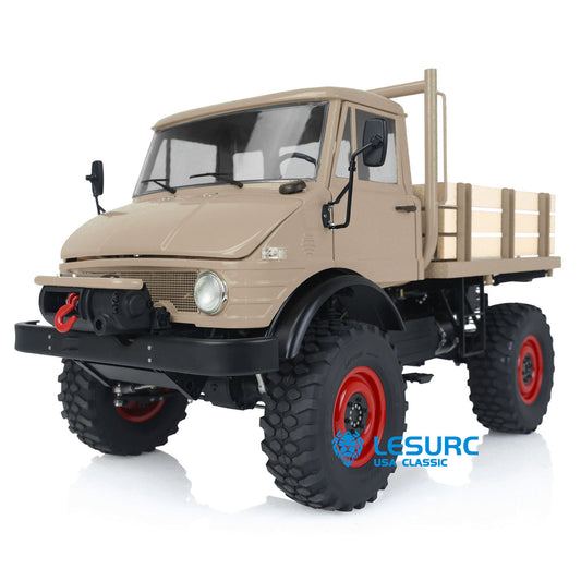 1/10 LESU RC Off-Road Vehicle 4x4 for U406 Truck Benz Painted Assembled Car