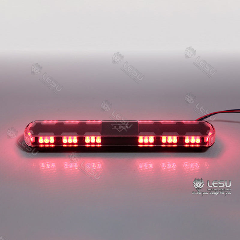 LESU Upgrade Parts Roof Caution Light LED Suitable for Radio Controlled Truck Tractor RC 1/14 Dumper Model Cars Accessory