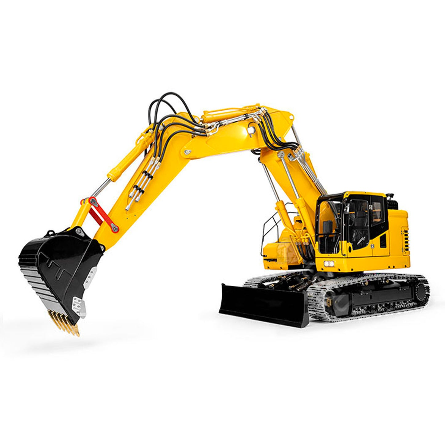 LESU 1/14 Metal Aoue ET26L Hydraulic RC Excavator Radio Control Digger Hobby Model W/ Simulated GPS Light System ESC Servo Motor
