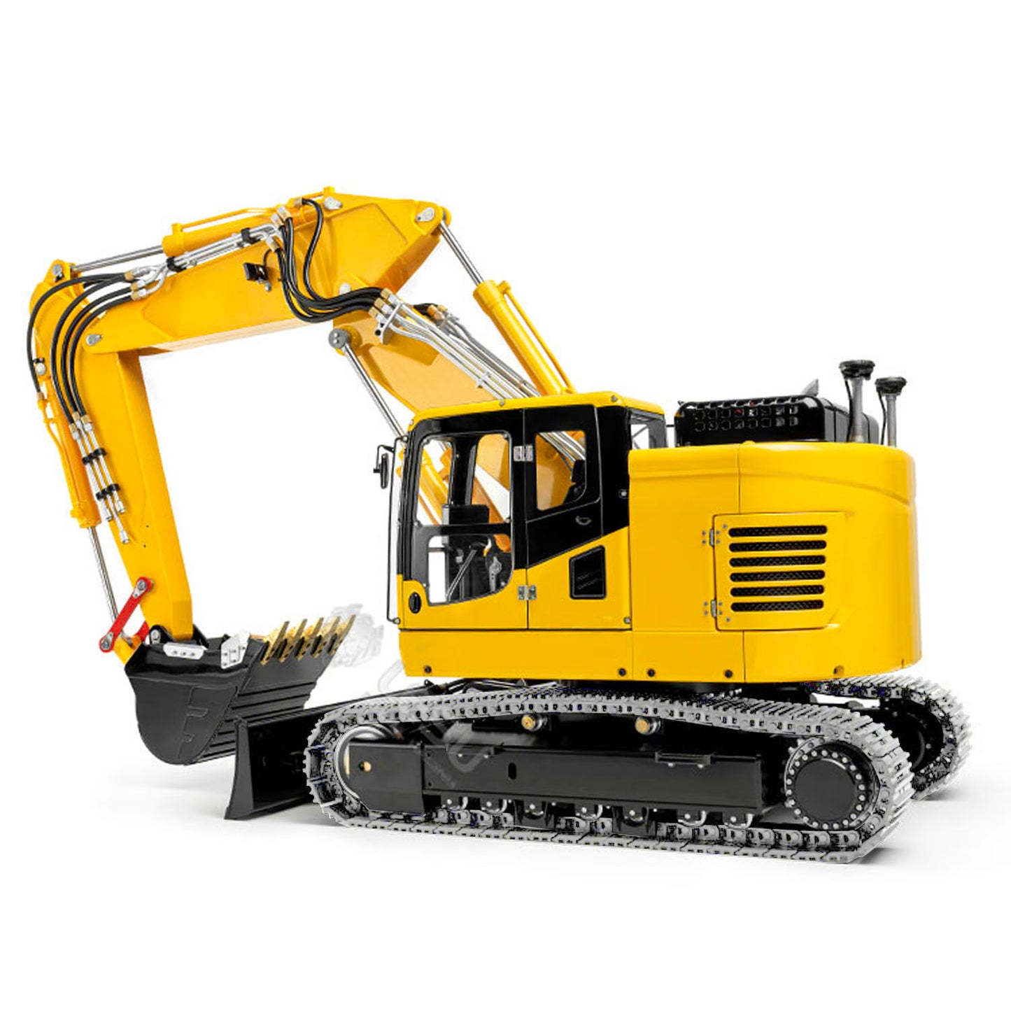LESU 1/14 Metal Aoue ET26L Hydraulic RC Excavator Radio Control Digger Hobby Model W/ Simulated GPS Light System ESC Servo Motor