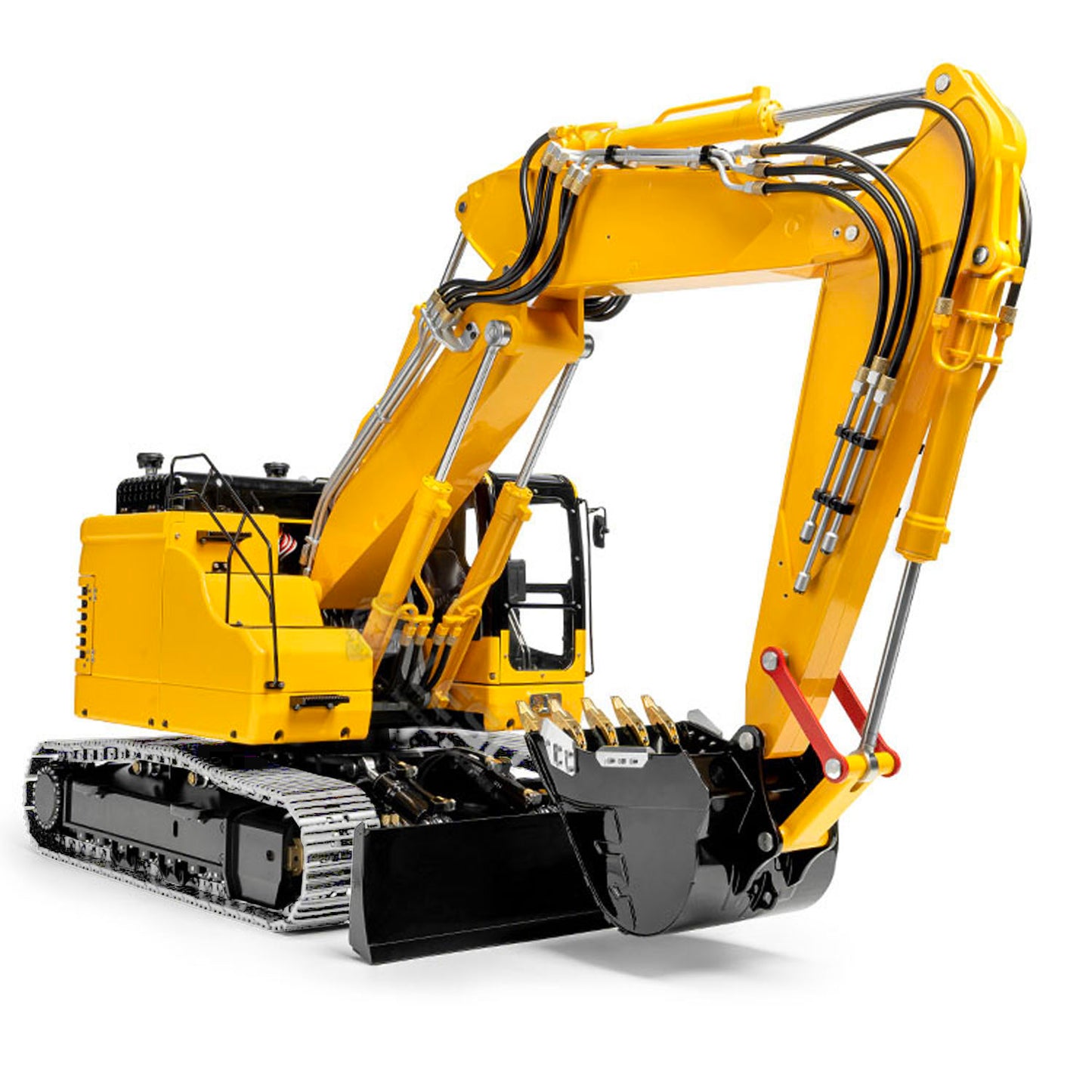 LESU 1/14 Metal Aoue ET26L Hydraulic RC Excavator Radio Control Digger Hobby Model W/ Simulated GPS Light System ESC Servo Motor