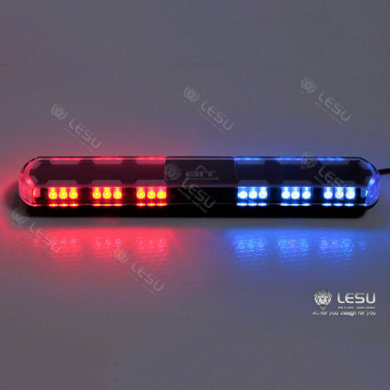 LESU Upgrade Parts Roof Caution Light LED Suitable for Radio Controlled Truck Tractor RC 1/14 Dumper Model Cars Accessory