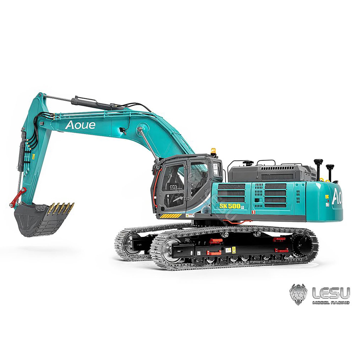 IN STOCK LESU SK500LC 1/14 RC Digger Radio Controlled Hydraulic Excavator Painted Assembled Construction Vehicle Toy Electric Car Model