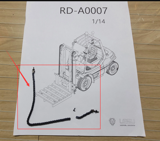 1PC Part A7 For 1/14 LS-A0007