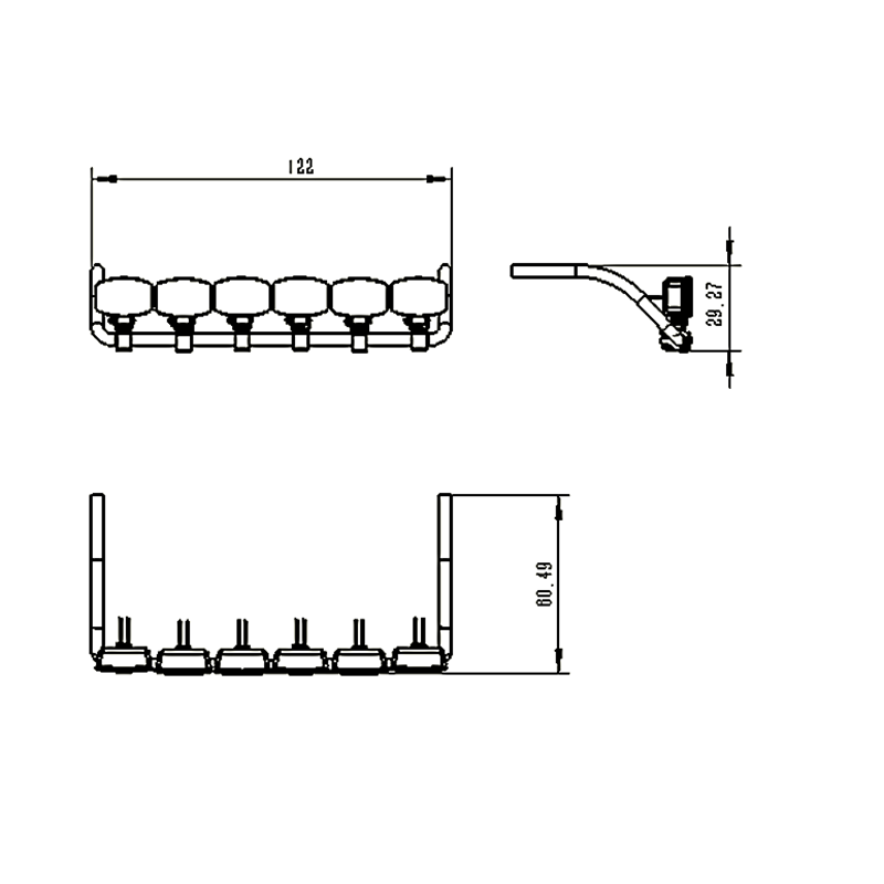 LESU Spotlight Toplight Metal DIY Spare Part Suitable for 1/14 RC DIY Highline 1851 3363 Tractor Truck Model Cars Accessory