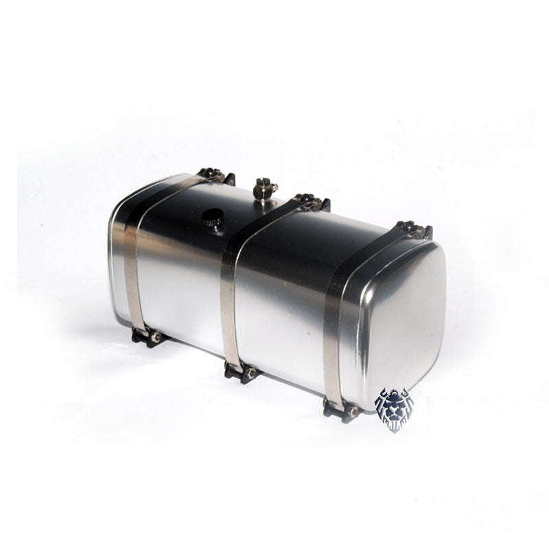 LESU Simulated Hydraulic Metal Fuel Tank Suitable for 1/14 RC Dumper Trailer Radio Controlled Tractor Truck Cars DIY Model