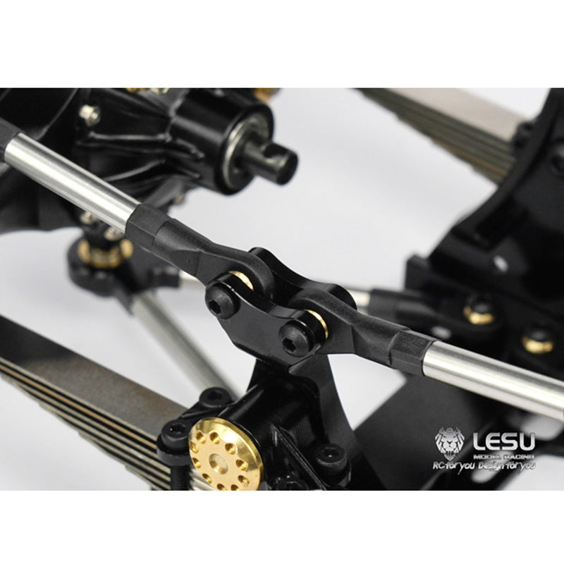 LESU X-8002-A Metal Rear Suspension Set for 1/14 Scale Remote Controlled Truck Axles DIY Model Accessories Spare Parts