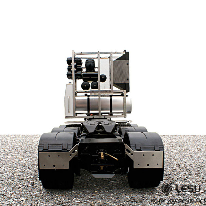 LESU 1/14 8*8 3363 Heavy-duty Metal Chassis Radio Control 56352 Tractor Truck Model KIT W/ Equipment Rack Servo Motor Fender