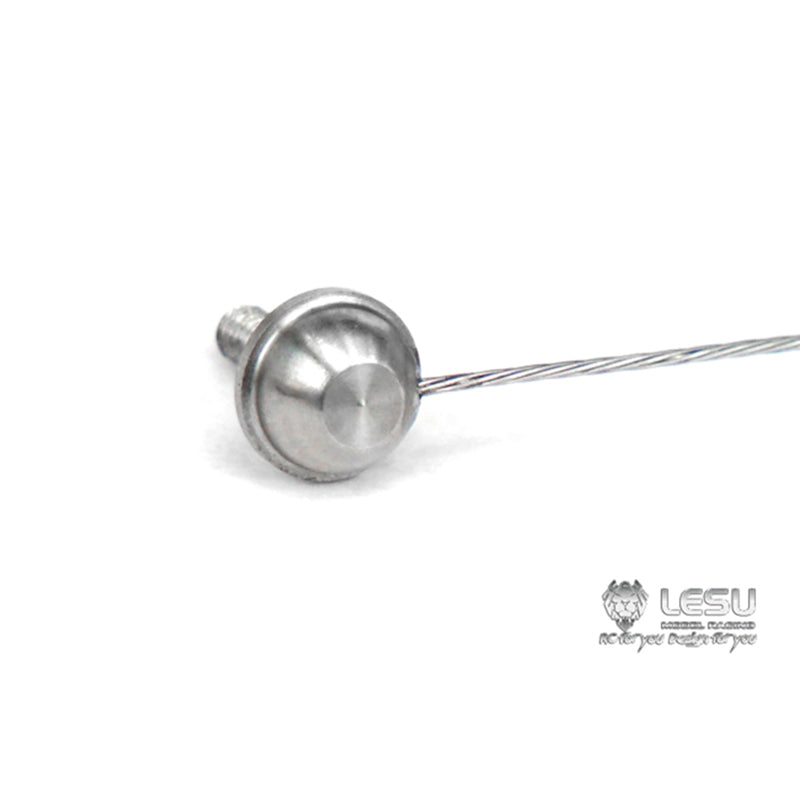 LESU Model Simulation Antenna A B C for 1/14 Scale Remote Controlled Tractor Truck DIY Car Model Spare Parts Replacements