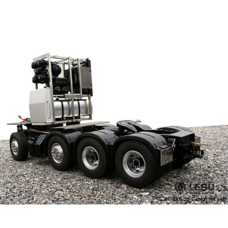 LESU 1/14 8*8 3363 Heavy-duty Metal Chassis Radio Control 56352 Tractor Truck Model KIT W/ Equipment Rack Servo Motor Fender