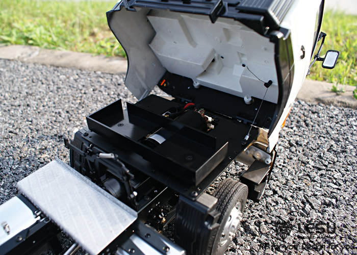 LESU HO700 1/14 6x4/4x2 Remote Control Tractor Truck with Metal Chassis 2 Speed Transmission Sound Light System for RC Hobbyists