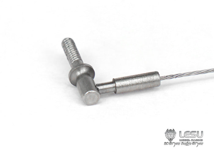 LESU Model Simulation Antenna A B C for 1/14 Scale Remote Controlled Tractor Truck DIY Car Model Spare Parts Replacements