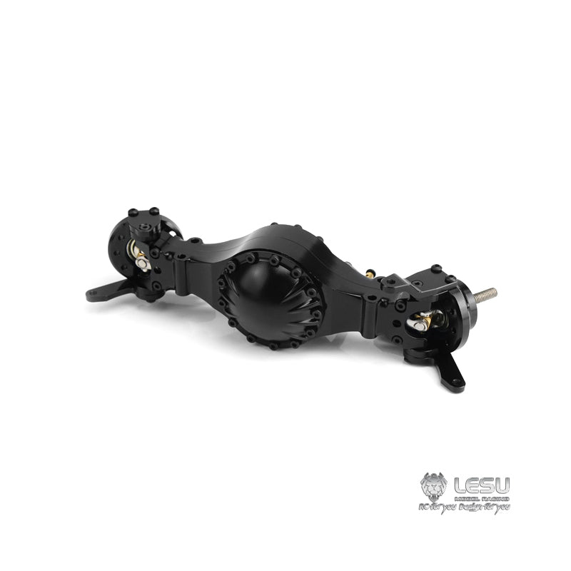 LESU Metal Rear/Front Axle W/ Differential Lock for Remote Controlled 1/14 Tractor Truck Model Spare Parts Replacements