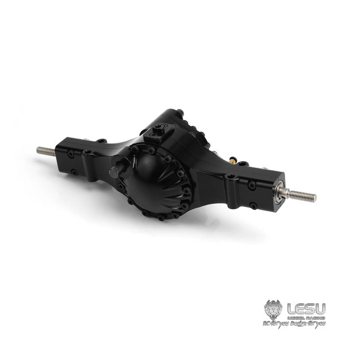 LESU Metal Rear/Front Axle W/ Differential Lock for Remote Controlled 1/14 Tractor Truck Model Spare Parts Replacements