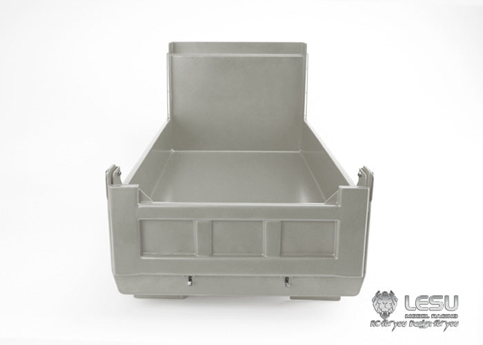 In Stock LESU Metal Bucket Cargo Box Parts 6*6 For Dumper Truck Model 1/14 RC Car Parts Mud Guard Pump Oil Tank Truck Accessories