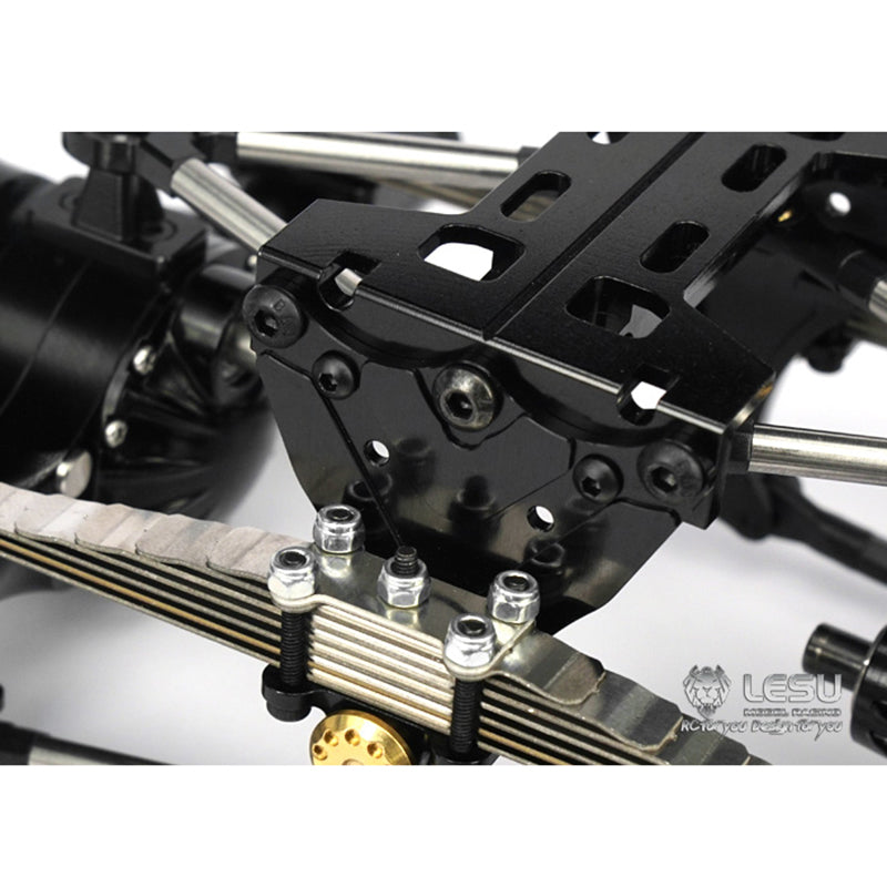 LESU X-8002-A Metal Rear Suspension Set for 1/14 Scale Remote Controlled Truck Axles DIY Model Accessories Spare Parts