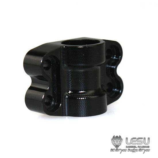 LESU Metal Steering Holder Spare Parts for 1/14 Scale Remote Controlled Tractor Truck Model Replacements Accessories