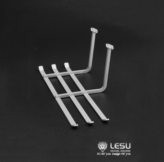 LESU 1/14 RC Truck Parts Metal Bucket 560MM Cabin Parts Side Ladder Shelf for Flatbed Truck Dumper Truck DIY Spare Parts